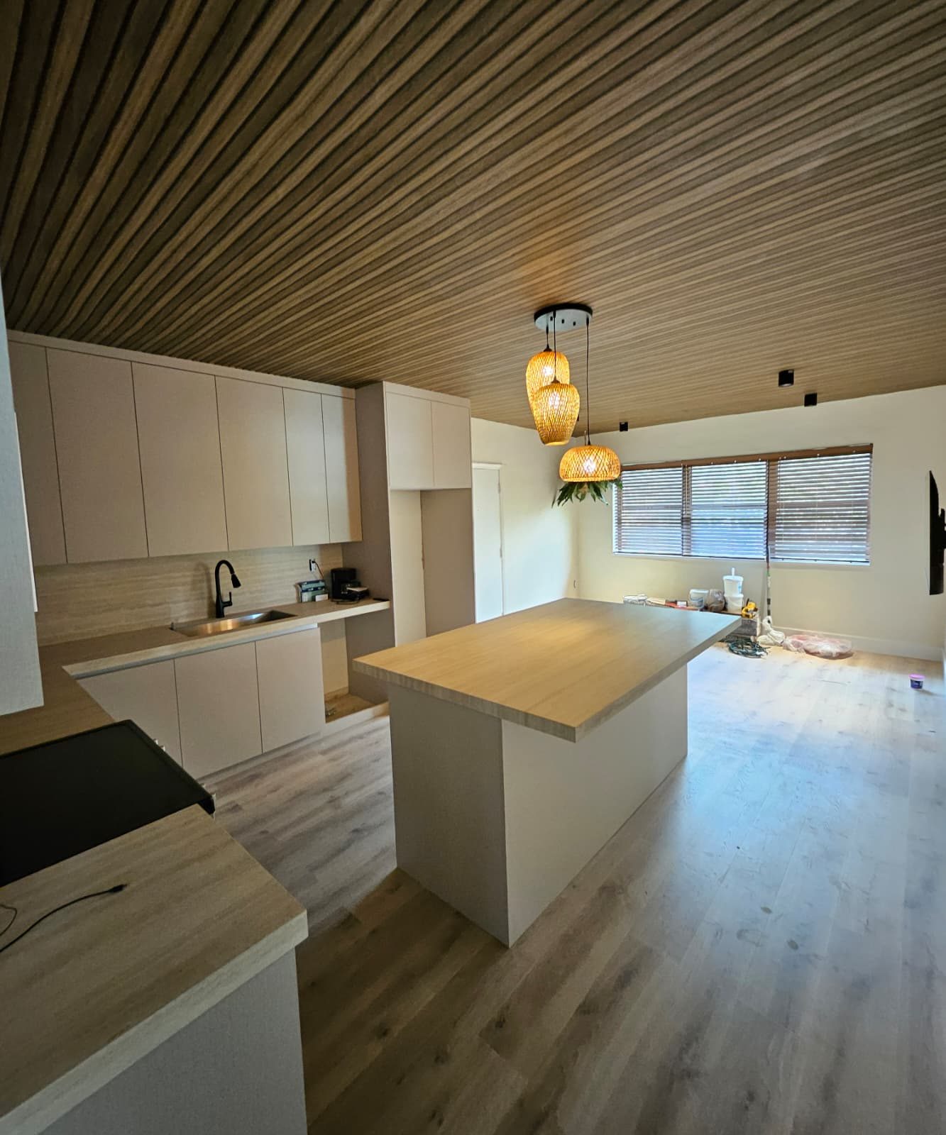 Modern kitchen after remodeling